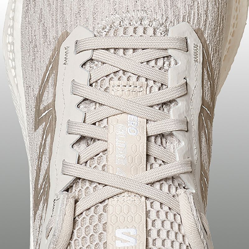 Scarpe da running da uomo Salomon Aero Glide 4 silver/silver/white 3