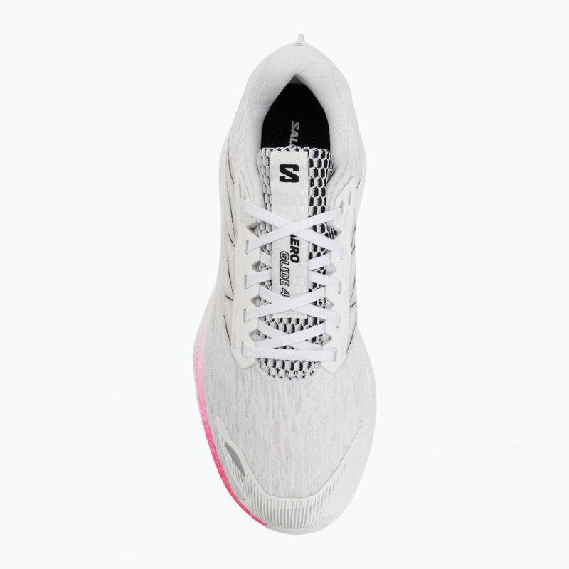 Scarpe da running da donna Salomon Aero Glide 4 white/white/black 5
