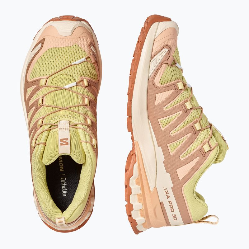 Scarpe da running da donna Salomon XA Pro 3D V9 endive/burro/almond cream 4