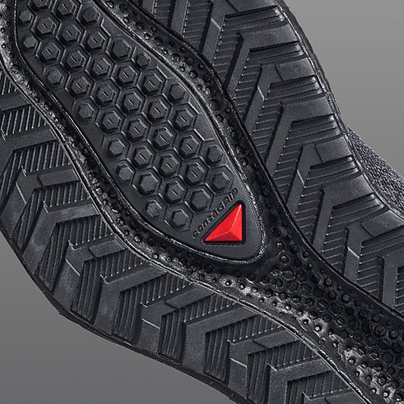 Scarpe da running da uomo Salomon Aero Glide 4 GRVL black/asphalt/black 6