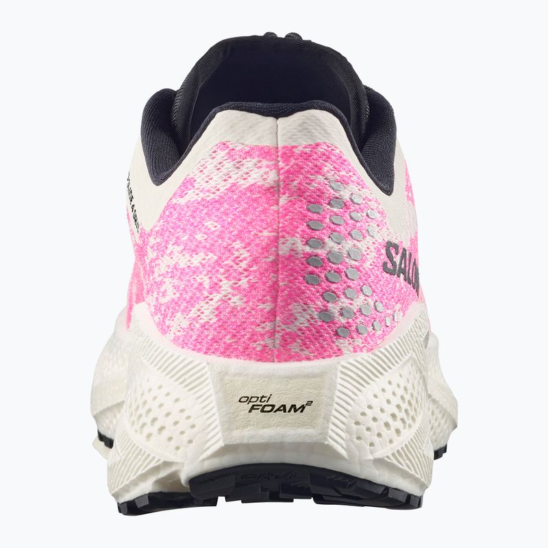 Scarpe da running da uomo Salomon Aero Glide 4 GRVL vanilla ice/knockout pink/black 10