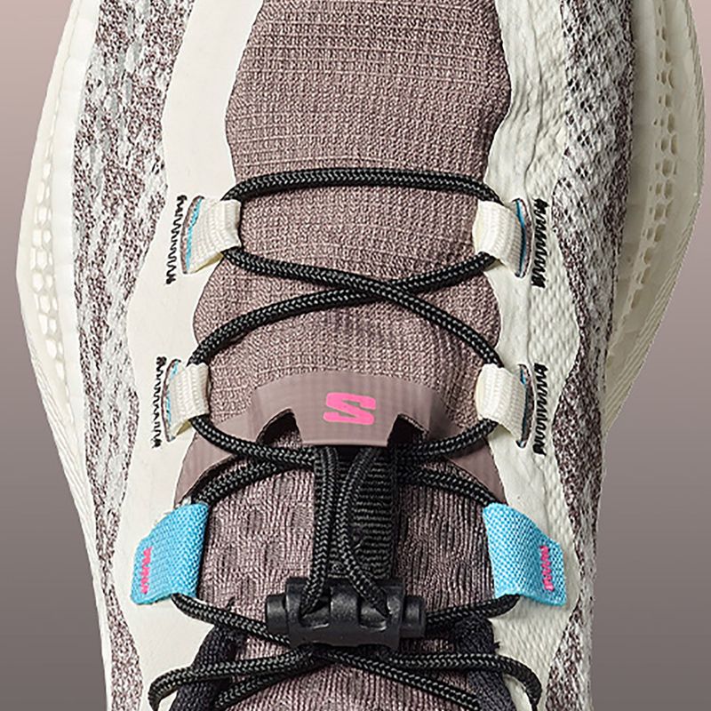 Scarpe da running da uomo Salomon Aero Glide 4 GRVL vanilla ice/black/iron 5