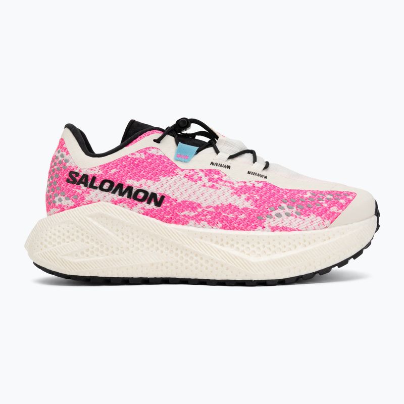 Scarpe da running da donna Salomon Aero Glide 4 GRVL vanilla ice/knockout pink/black 2