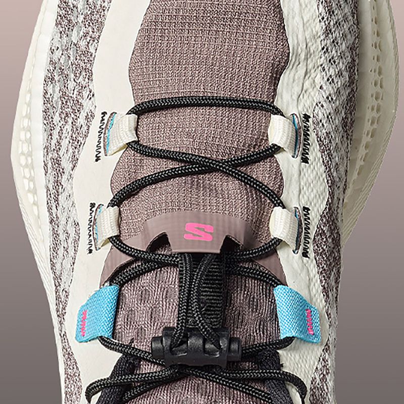 Scarpe da running da donna Salomon Aero Glide 4 GRVL vanilla ice/black iron 3