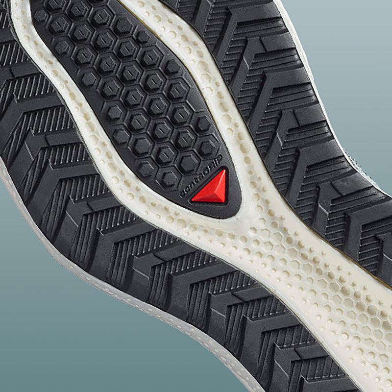 Scarpe da running da donna Salomon Aero Glide 4 GRVL stormy weather/lichen/vanilla ice 7