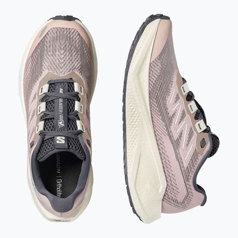 Scarpe da running da donna Salomon Aero Blaze 3 GRVL shadow gray/vanilla ice/9iron 5