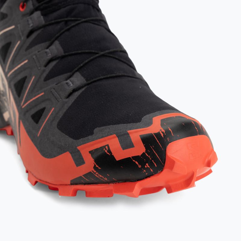 Scarpe da corsa uomo Salomon Speedcross 6 GTX black/fiery red 7