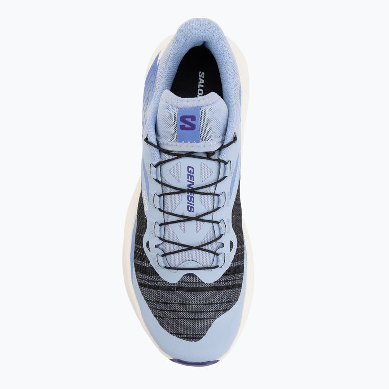 Scarpe da running da donna Salomon Genesis brunnera blue/persian jewel/deep blue 5