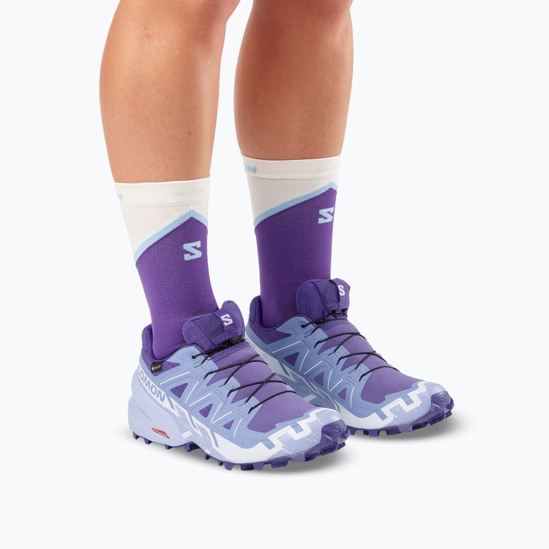 Scarpe da corsa donna Salomon Speedcross 6 GTX deep blue/brunnera blue 6