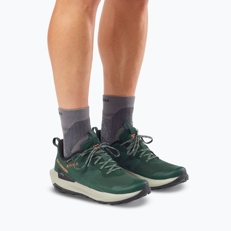 Scarpe da trekking da uomo Salomon Elixir Activ GTX scarab/green gable 8