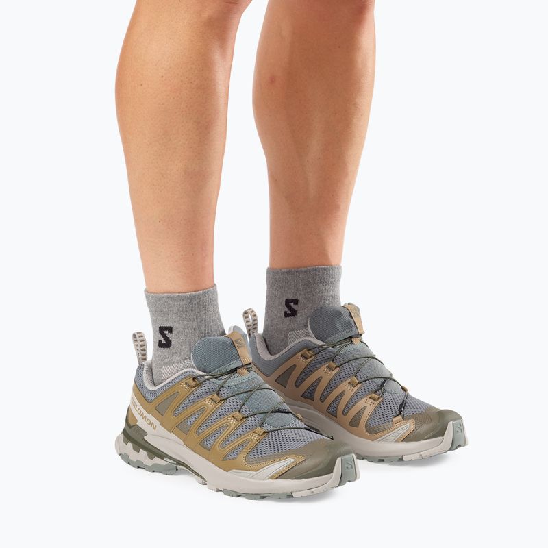 Scarpe da running da uomo Salomon XA Pro 3D V9 sedona sage/plantation/paloma 7