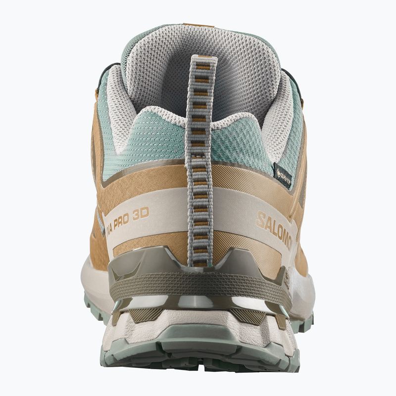 Scarpe da corsa uomo Salomon XA Pro 3D V9 GTX sedona sage/brilliant olive 5
