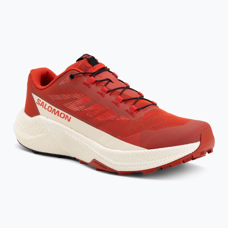 Scarpe da running da uomo Salomon Pulsar fiery red/vanilla ice/black
