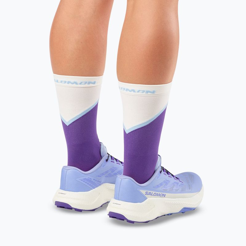 Scarpe da running da donna Salomon Pulsar brunnera blue/persian jewel/deep blue 8