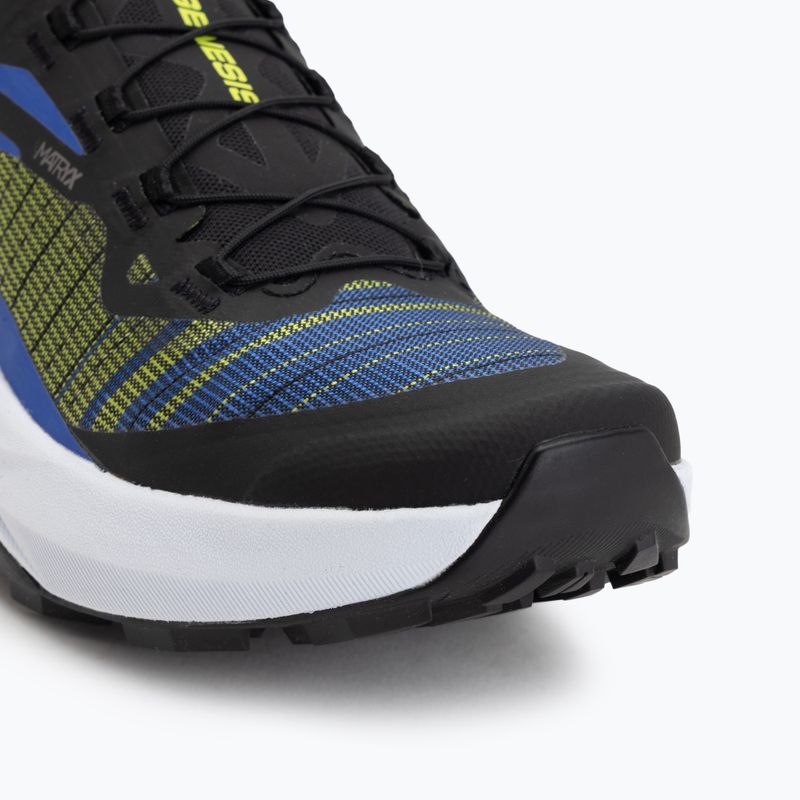 Scarpe da running da uomo Salomon Genesis black/acid lime/bluing 7