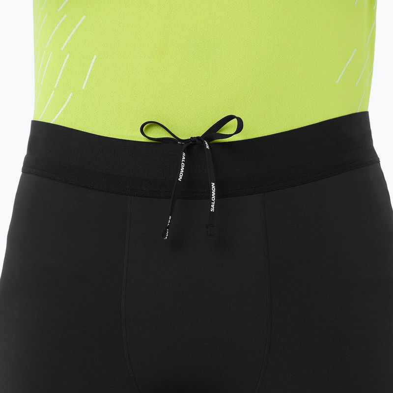 Pantaloncini da corsa da uomo Salomon Sense Stow SHT 9" deep black 4