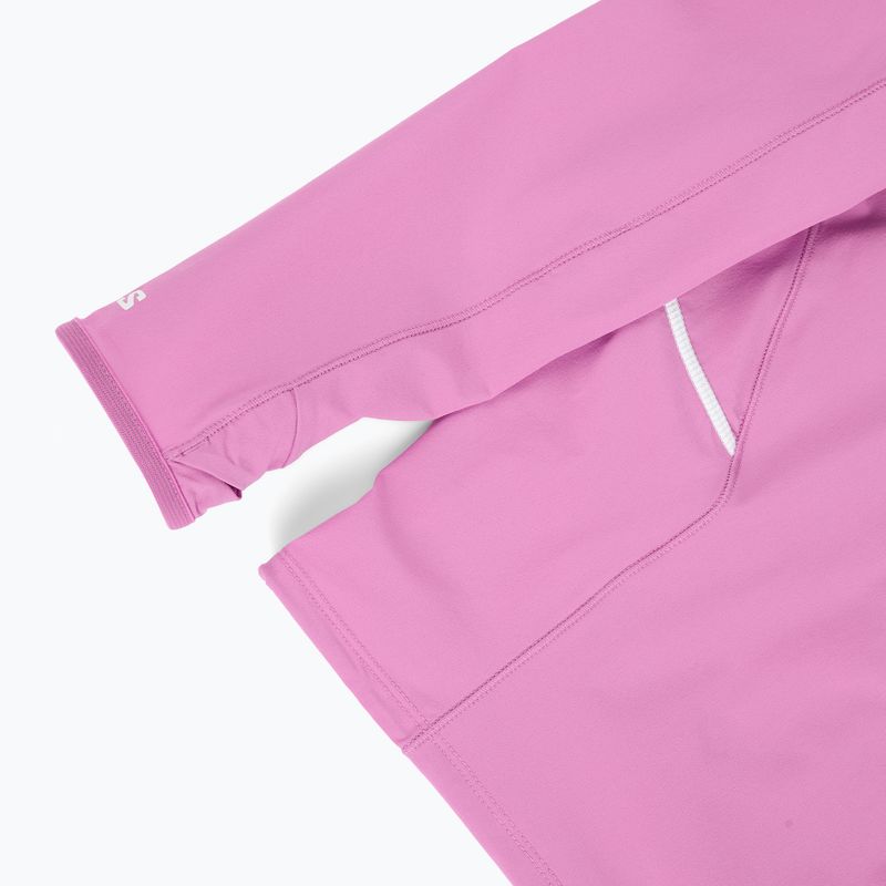 Felpa da donna Salomon Sense Aero Hybrid CP  iris orchid 4