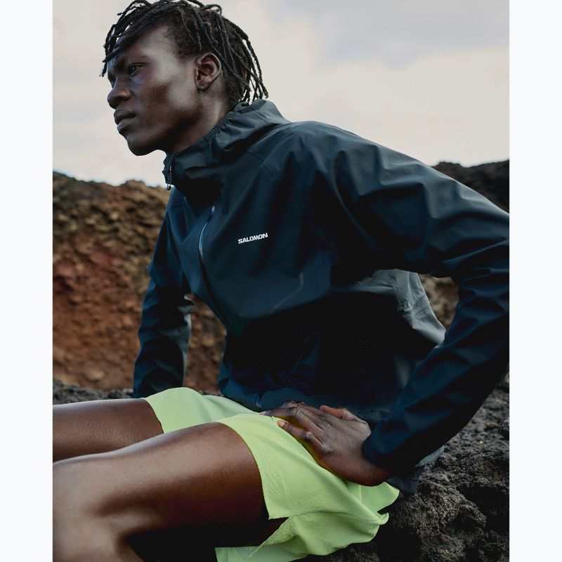 Giacca da running da uomo Salomon Bonatti Waterproof dee black 8