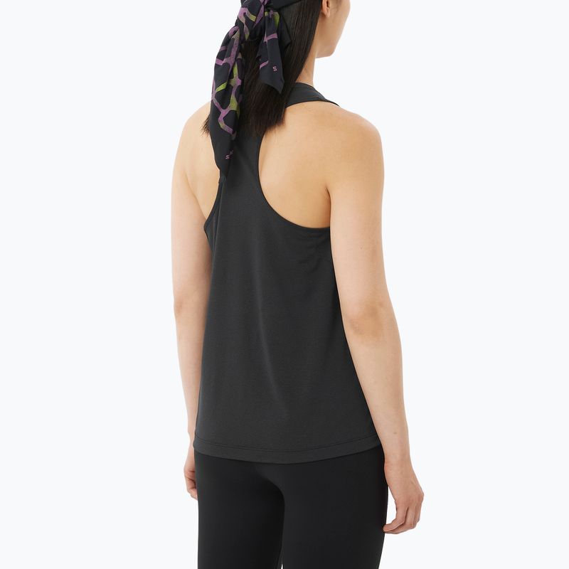 Canotta da running da donna Salomon Shakeout Core Tank GFX deep black 2