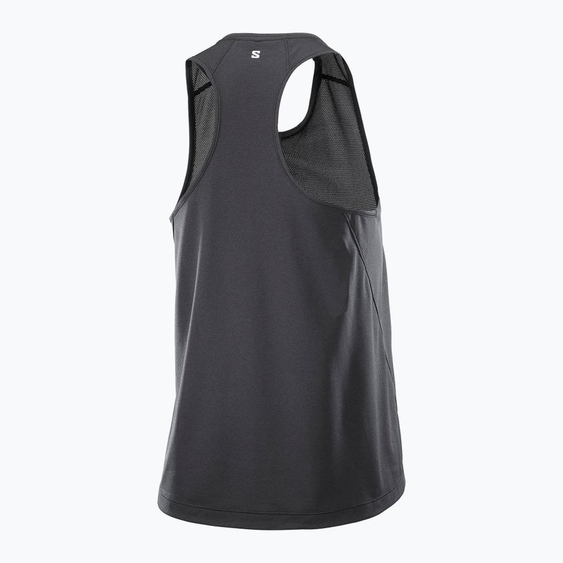 Canotta da running da donna Salomon Shakeout Core Tank GFX deep black 5