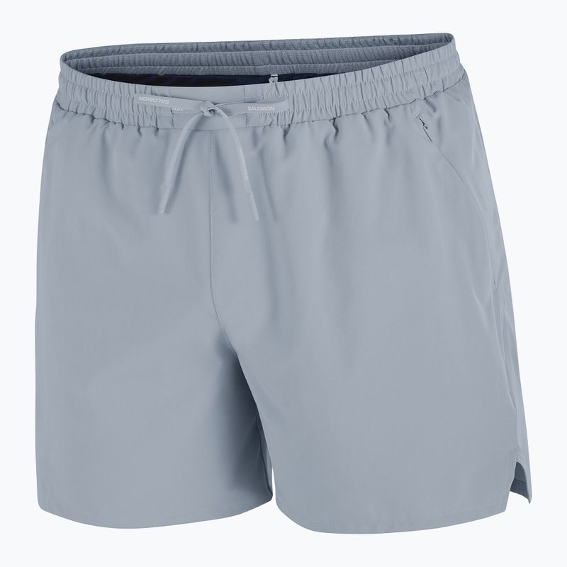 Pantaloncini da corsa da uomo Salomon SHAKEout Core 5" trade winds 5