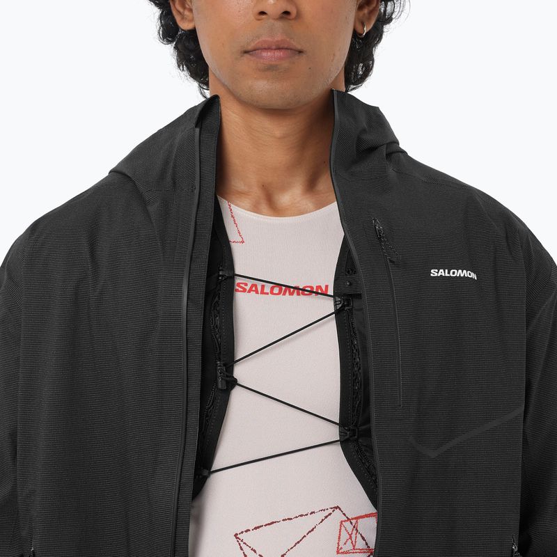 Giacca da corsa da uomo Salomon S/Lab Bonatti Infinite Jacket deep black 4