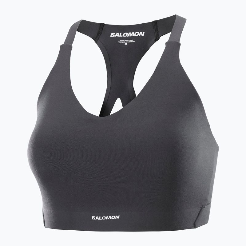 Reggiseno sportivo Salomon Shakeout Bliss deep black