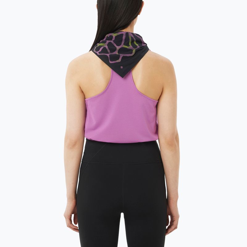 Canotta da running da donna Salomon Shakeout Core Tank iris orchid 2