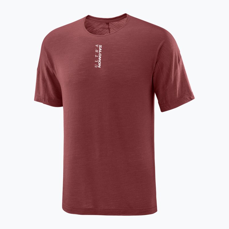 Maglietta da running da uomo  Salomon Ultra Tee syrah 5