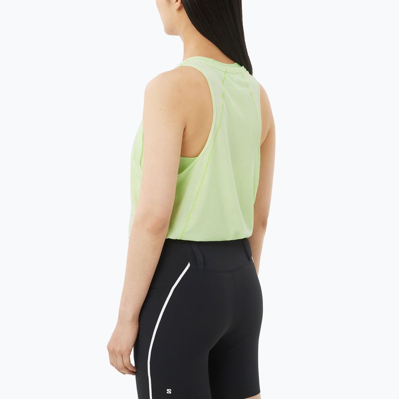 Maglietta da running da donna Salomon SHAKEout Air Tank butterfly 2