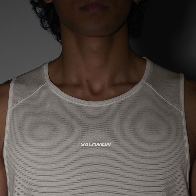 Maglietta da uomo Salomon Shakeout Core whisper white 4