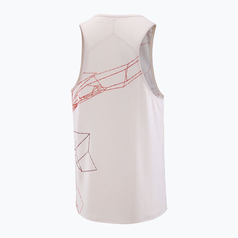 Maglietta da running da uomo Salomon S/Lab Speed Tee lilac ash/fiery red 5