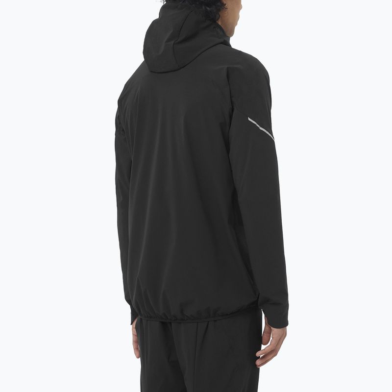 Giacca da corsa da uomo Salomon Ultra Softshell Jacket deep black 2