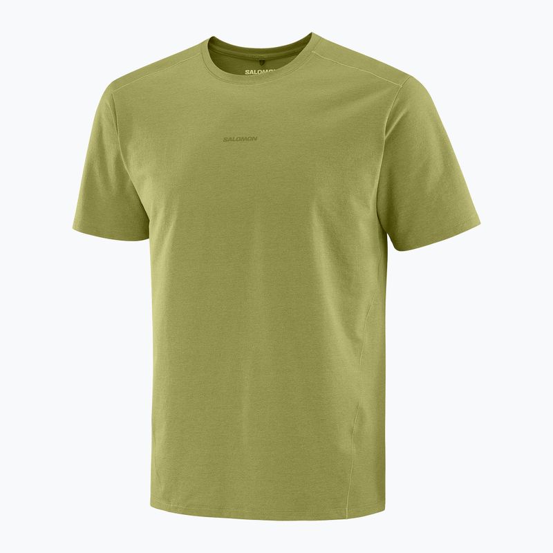 T-shirt da uomo Salomon Trackline cardamon seed 5