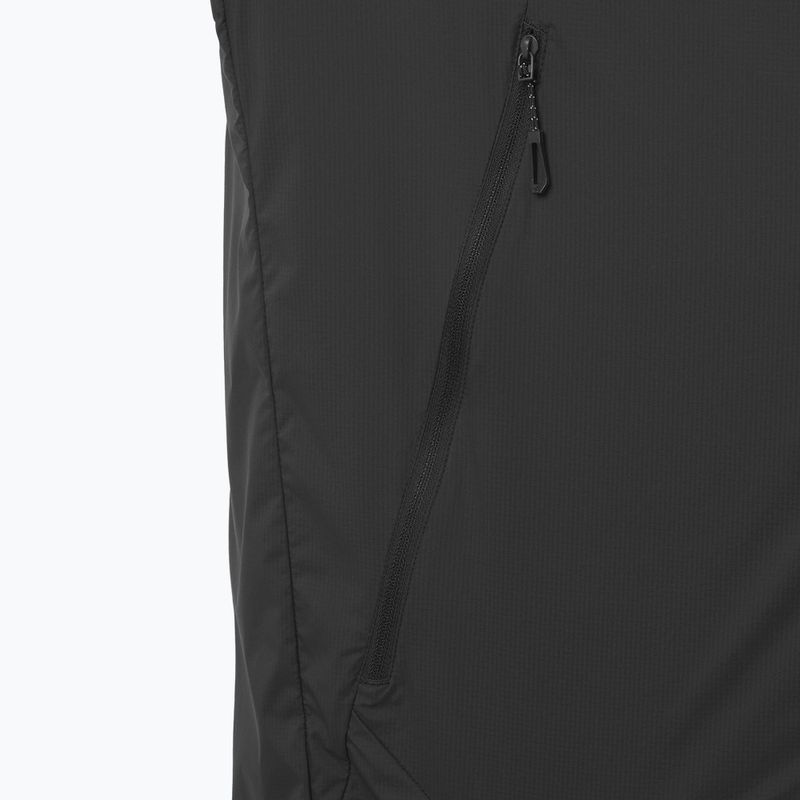 Giacca antivento da uomo Salomon Outwind Full Zip nero profondo 4