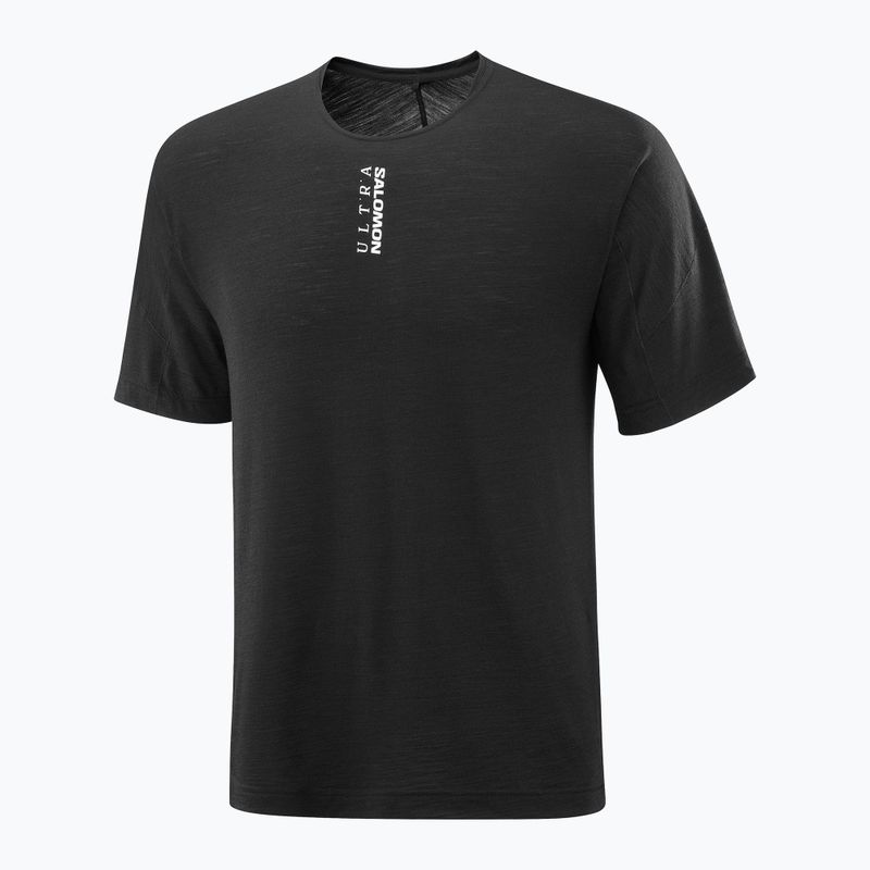 Maglietta da running da uomo Salomon Ultra Tee deep black 5