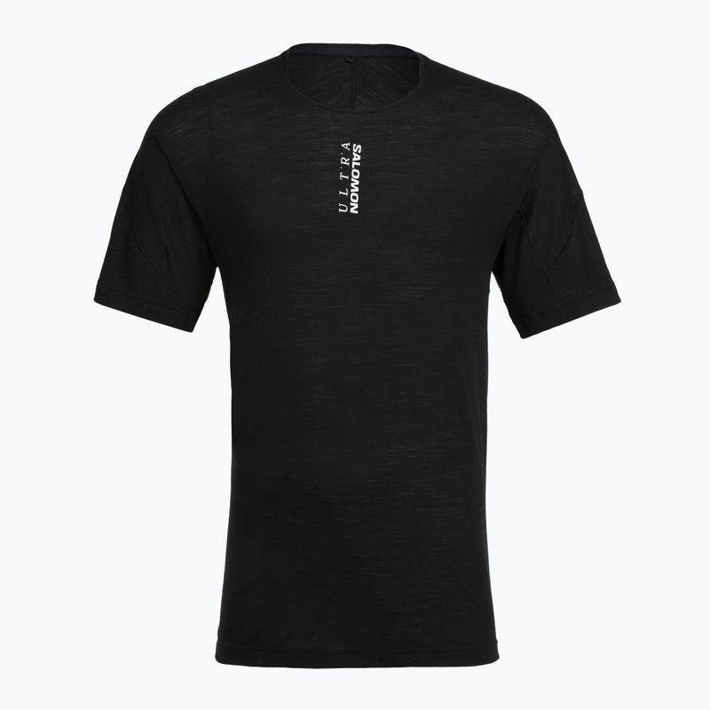 Maglietta da running da uomo Salomon Ultra Tee deep black 5
