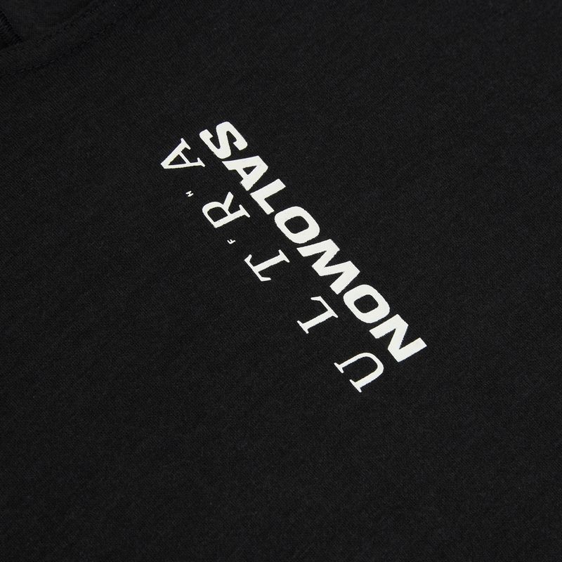 Maglietta da running da uomo Salomon Ultra Tee deep black 7