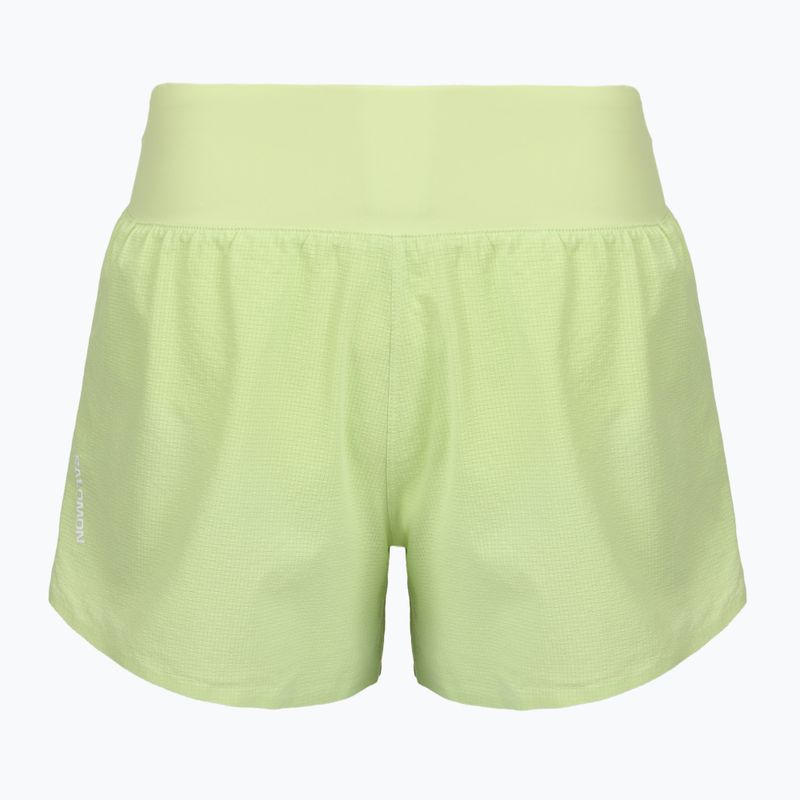 Pantaloncini da corsa da donna Salomon Sense Aero Stow 4" butterfly