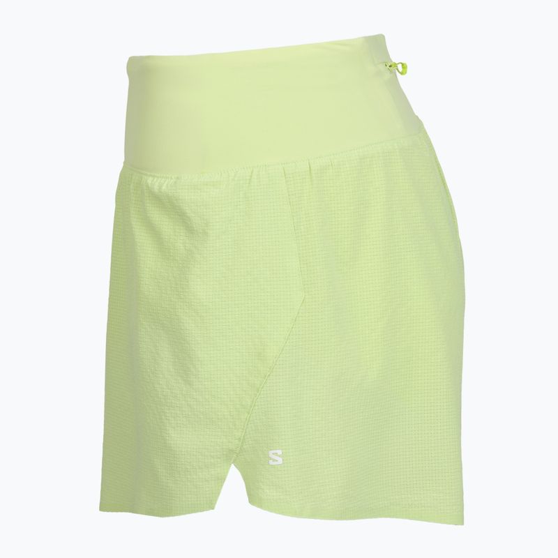 Pantaloncini da corsa da donna Salomon Sense Aero Stow 4" butterfly 3