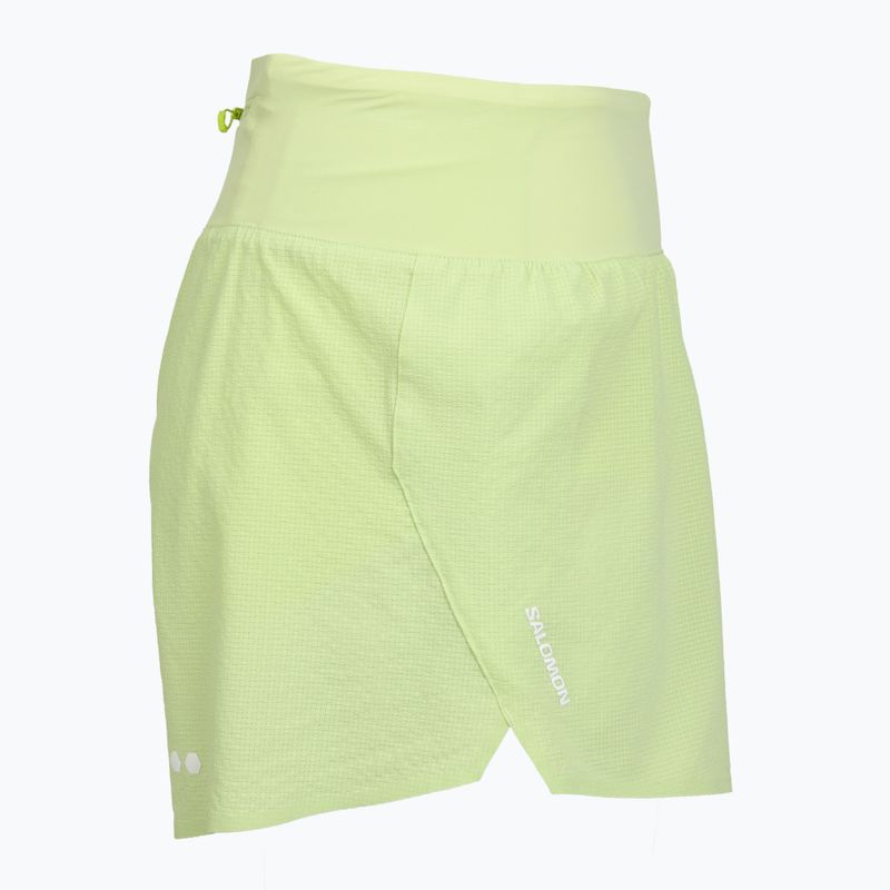 Pantaloncini da corsa da donna Salomon Sense Aero Stow 4" butterfly 4