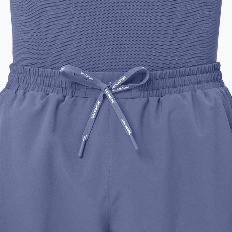 Pantaloncini da corsa da uomo Salomon SHAKEout Core 5" marlin 3