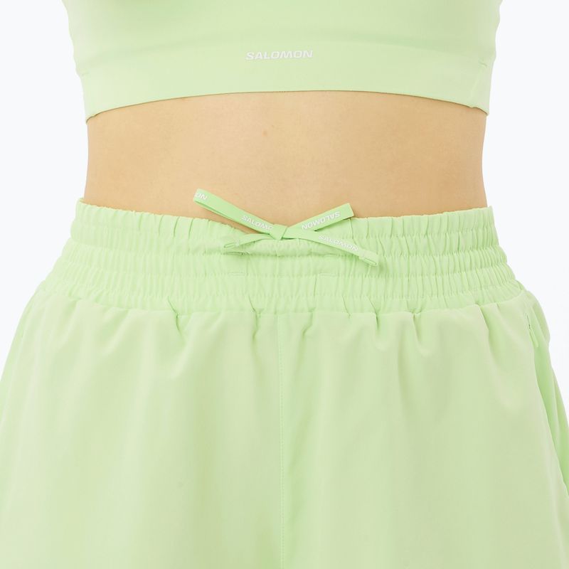 Pantaloncini da corsa da donna Salomon Shakeout Core 4" butterfly 4