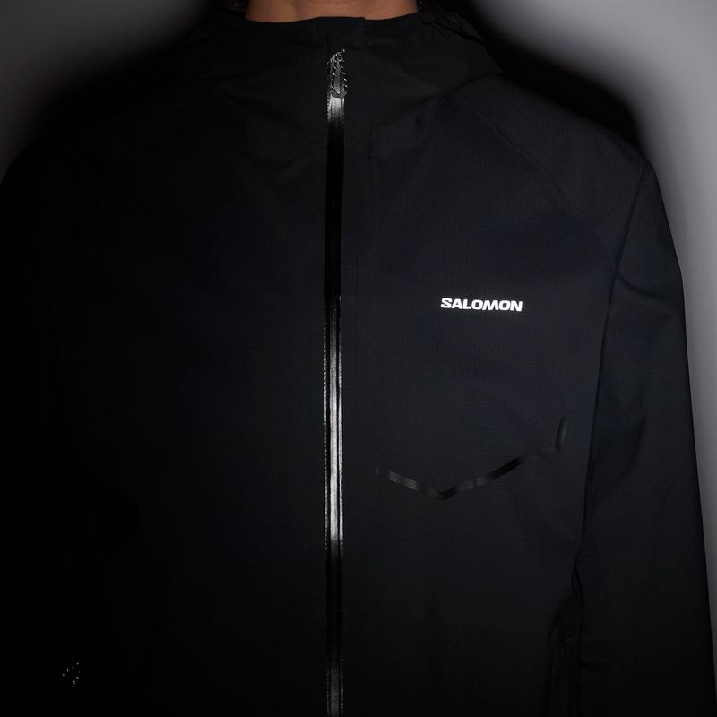 Giacca da running da donna Salomon Bonatti Waterproof deep black 9
