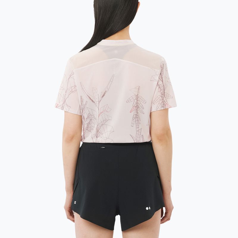 Maglietta da running da donna Salomon S/Lab Ultra Tee Aop lilac ash 2