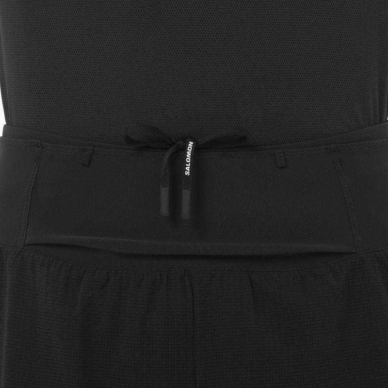 Pantaloncini da corsa da uomo Salomon Sense Aero 2IN1 5" deep black 3