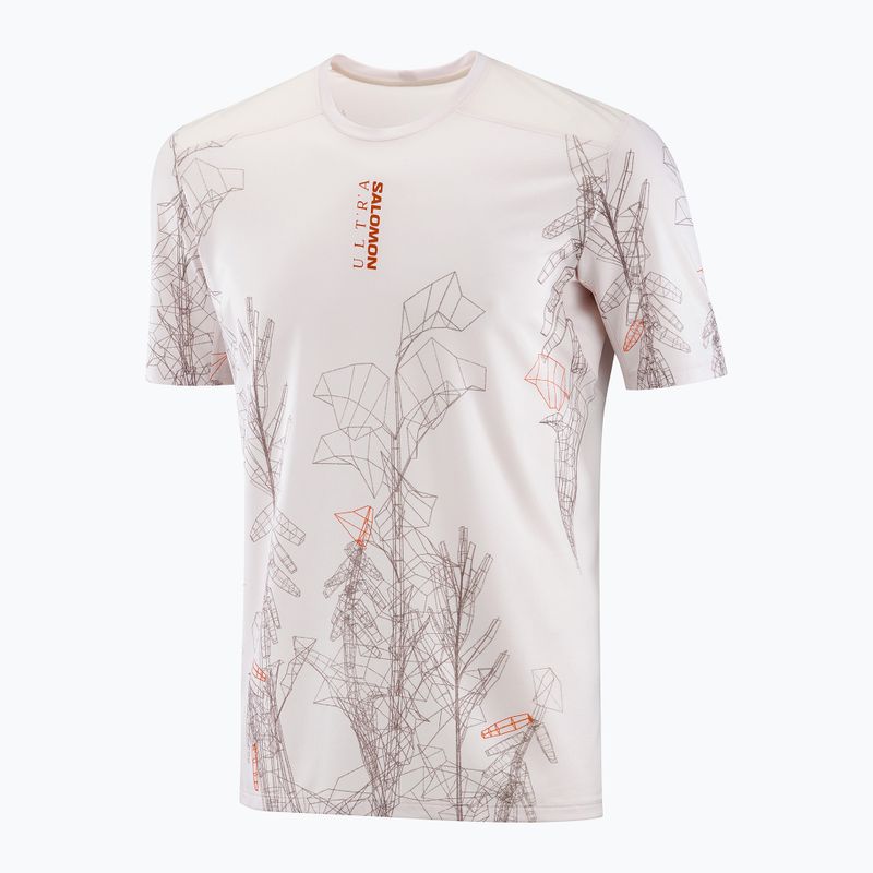 Maglietta da running da uomo Salomon S/Lab Ultra Tee Aop lilac ash 4
