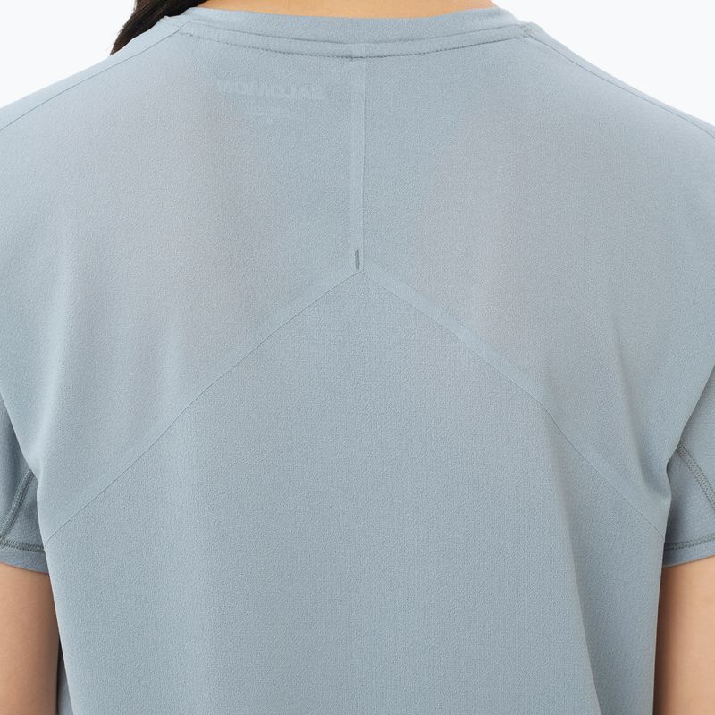 Maglietta da corsa da donna Salomon Sense Aero SS Tee GFX trade winds 3