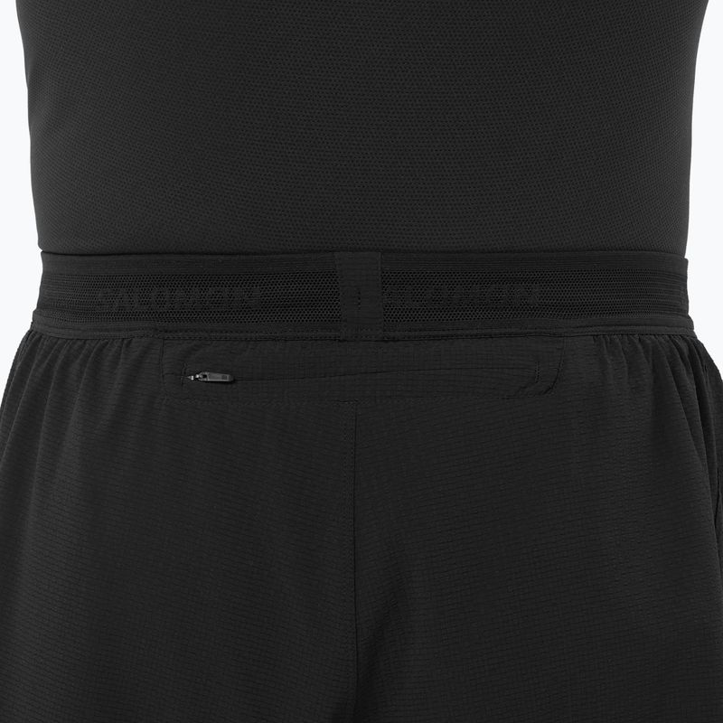 Pantaloncini da running da uomo Salomon Sense Aero 7" deep black 4