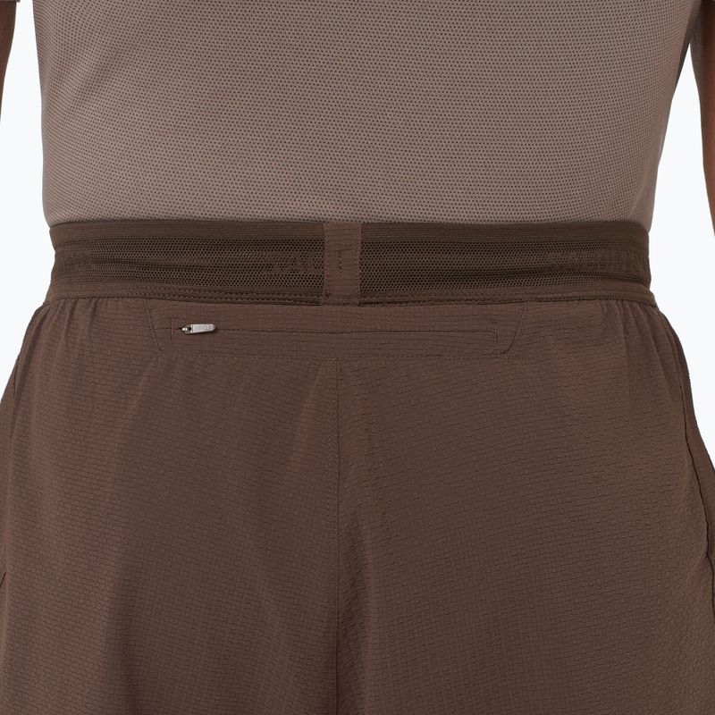 Pantaloncini da corsa da uomo Salomon Sense Aero 7" coffee bean 4